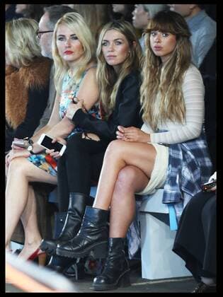 London Fashion Week - Celebrities during the Hunter Original fashion show