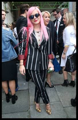 London Fashion Week - Lily Allen at the Vivienne Westwood Show