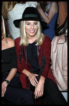 London Fashion Week - Celebrities at the Pringle of Scotland Fashion Show