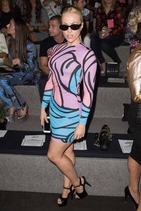 Madrid Fashion Week - Celebrities at the Maria Escote and Maya Hansen Show