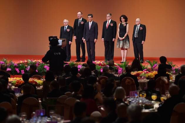 Shaw Prize Award Ceremony in Hong Kong