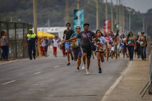Crowd at Rock in Rio music festival