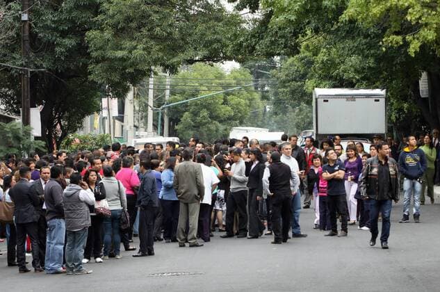 Magnitude 5.4 earthquake in Mexico