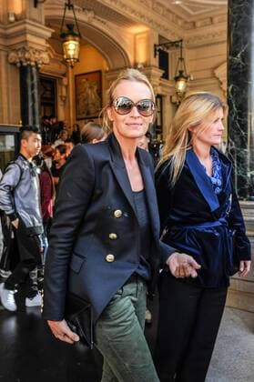 Paris Fashion Week - Celebrities before the Balmain show