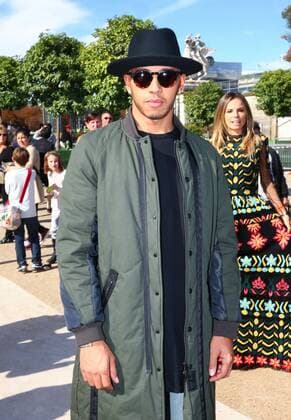 Celebrities attend Valentino fashion show at Paris Fashion Week