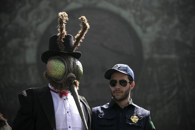 Protest against the tobacco industry in Mexico City