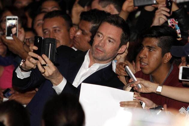 Hugh Jackman in Mexico