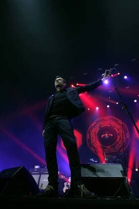 Concert Blur in Mexico City