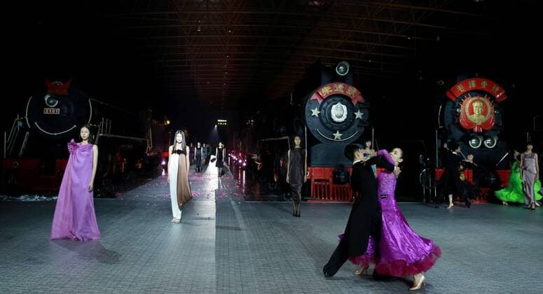 Pierre Cardin Fashion Show in Beijing