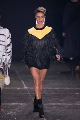 Sao Paulo Fashion Week - Fernanda Lima during the Juliana Jabour fashion show