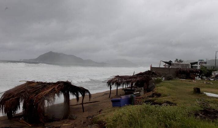 Hurricane Patricia in Mexico