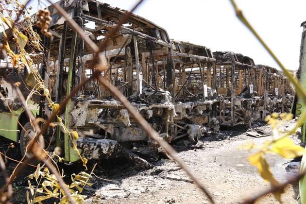 City in Mexico loses entire bus fleet after major fire
