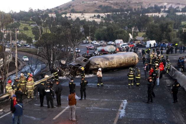 Gas explosion causes serious accident in Mexico