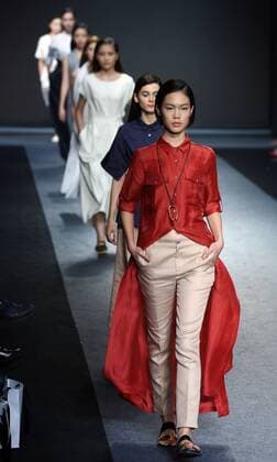 Fashion show in Taipei