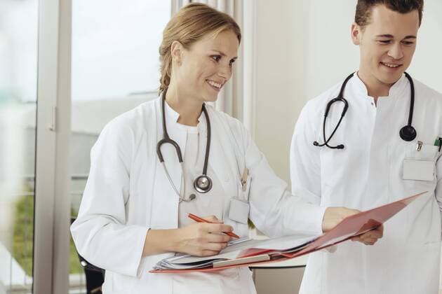 Model Released: Doctors in the hospital