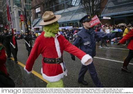 Santa Claus Parade in Vancouver, Canada