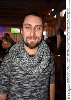 Tobias Vorwerk attends football match in Darmstadt