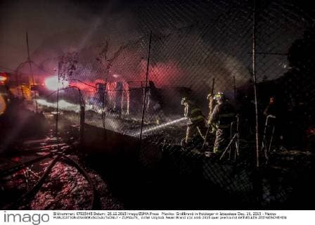 Mexico: Major fire in timber yard in Iztapalapa