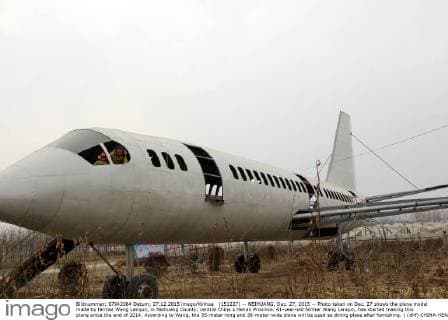 China: Bauer builds 35m homebuilt aircraft model
