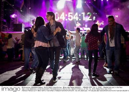 New Year's Eve: New Year's celebrations in Mexico City
