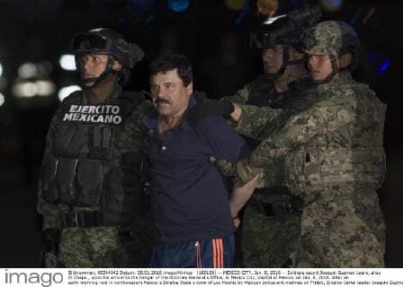 Joaquin El Chapo Guzman arrested in Mexico