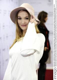 Berlin Fashionweek - Celebrities at the Anja Gockel fashion show