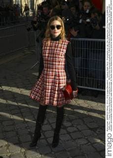 Fashion Week Paris - Celebrities before the Dior fashion show