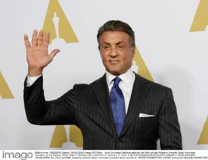 Sylvester Stallone, 80th birthday on 6 July
