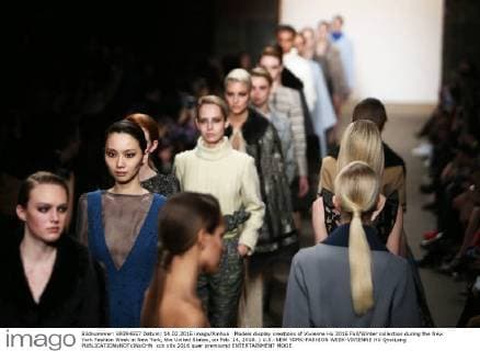 New York Fashion Week - Vivienne Hu Fashion Show