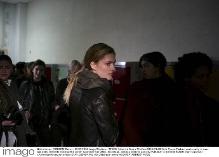 Paris Fashion Week - John Galliano Fashion Show - Backstage