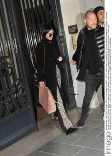 Paris Fashion Week - Kendall Jenner after the Miu Miu fashion show
