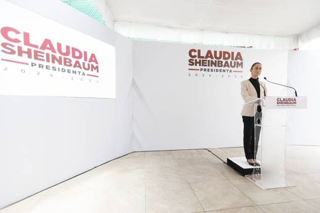 Mexico, Claudia Sheinbaum holds press conference in Mexico City