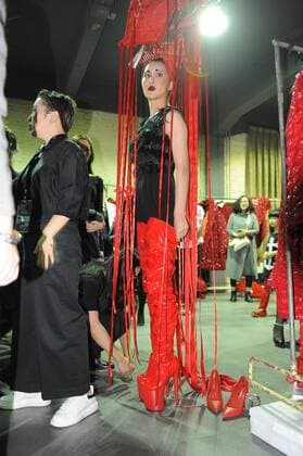 Beijing Fashion Week - Backstage Hu Sheguang Fashion Show