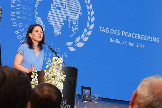 Berlin, Peacekeeping Day, Award Ceremony for International Peace Operations
