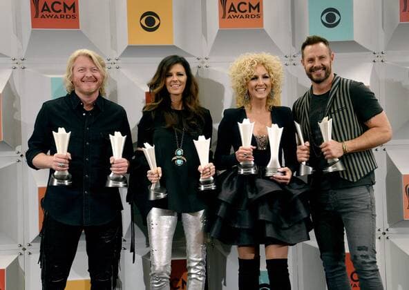 Country Music Awards in Las Vegas - the winners