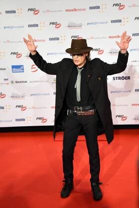 Udo Lindenberg at the LEA Award in Frankfurt