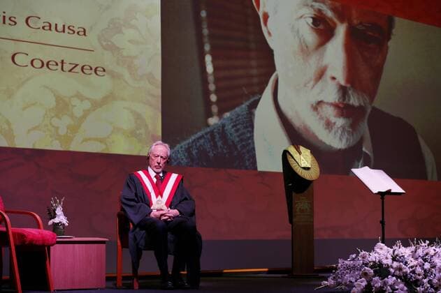 John Maxwell Coetzee receives honorary doctorate from Ibero American University in Mexico City