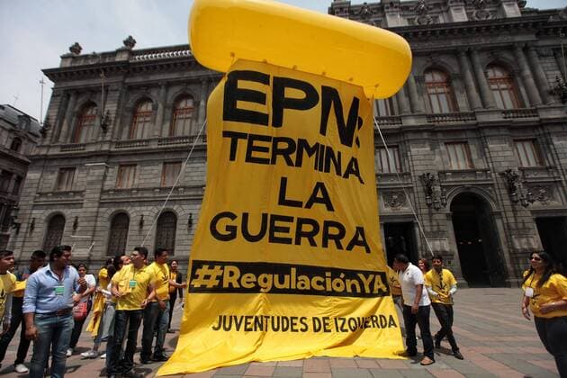 Debate on the legalisation of marijuana in Mexico