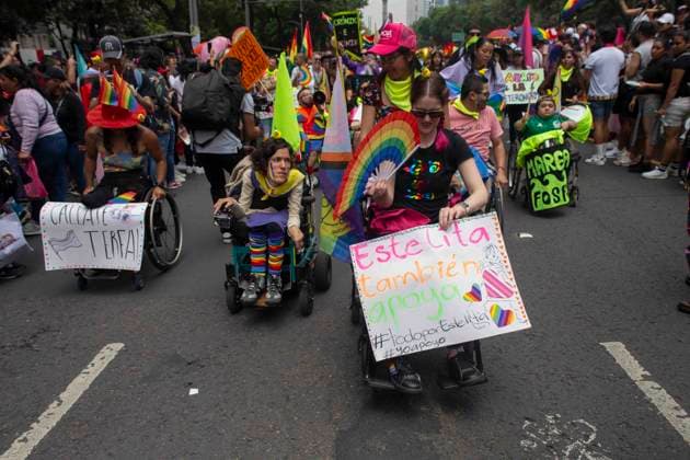 Mexico, Pride Parade in Mexico City