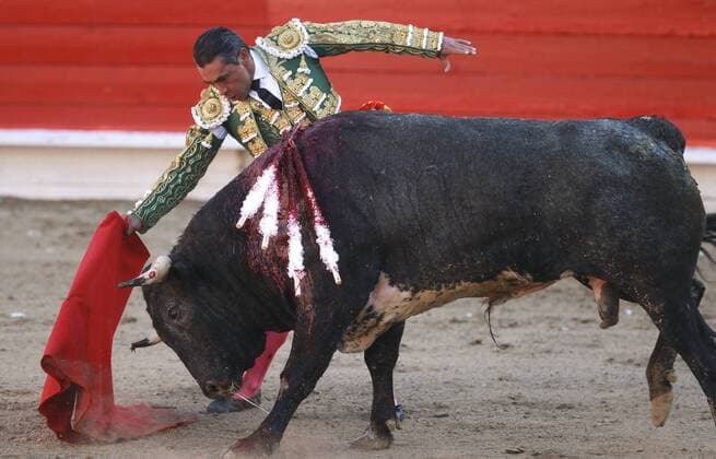 Bullfight in the Plaza Monumental in Tijuana, Mexico