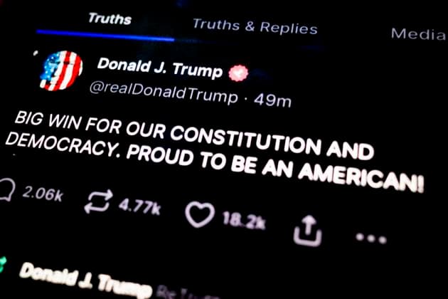 USA, 2024 Election, Donald Trump and social media