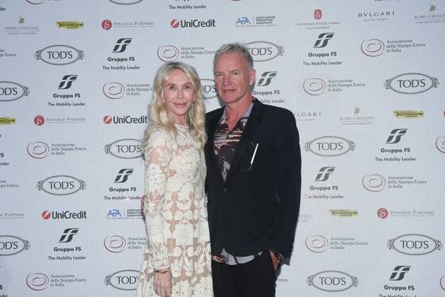 Premio Globo d Oro award ceremony in Rome