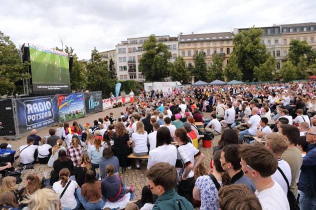 EURO 2024, Spain - Germany, Public Viewing in Potsdam