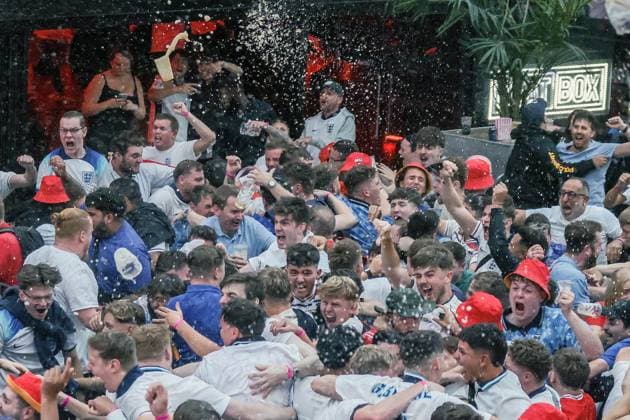 EURO 2024, England - Switzerland, public viewing at Wembley
