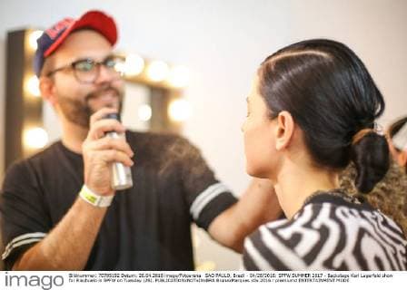 Sao Paulo Fashion Week - Karl Lagerfeld for Riachuelo Backstage