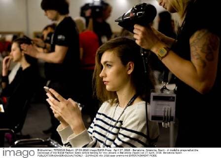 Barcelona Bridal Fashion Week - backstage