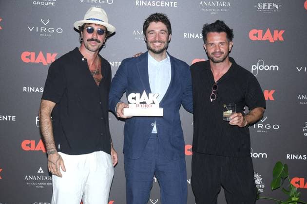 Ciak d Oro TV series award ceremony in Rome