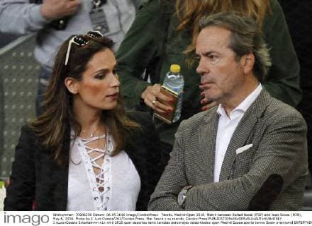 Celebrities visit the tennis tournament in Madrid