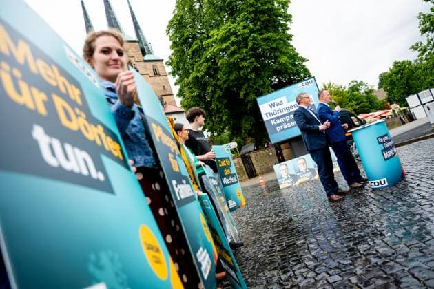 Thuringia 2024 state election, scenes from the campaign