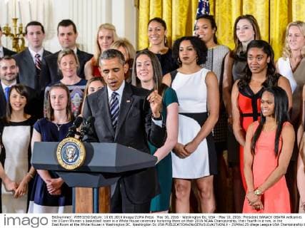 Obama hosts the UConn Women Basketball Team